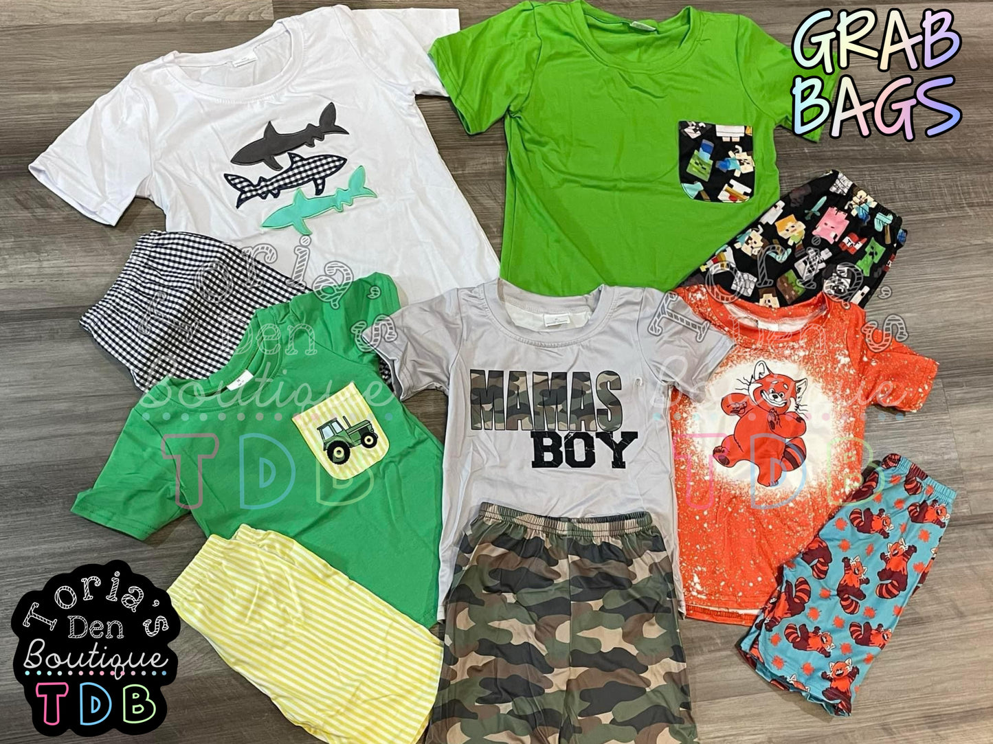 Grab Bags! (You pick season or mix and match!) 3-4 week TAT! (Free Shipping!)