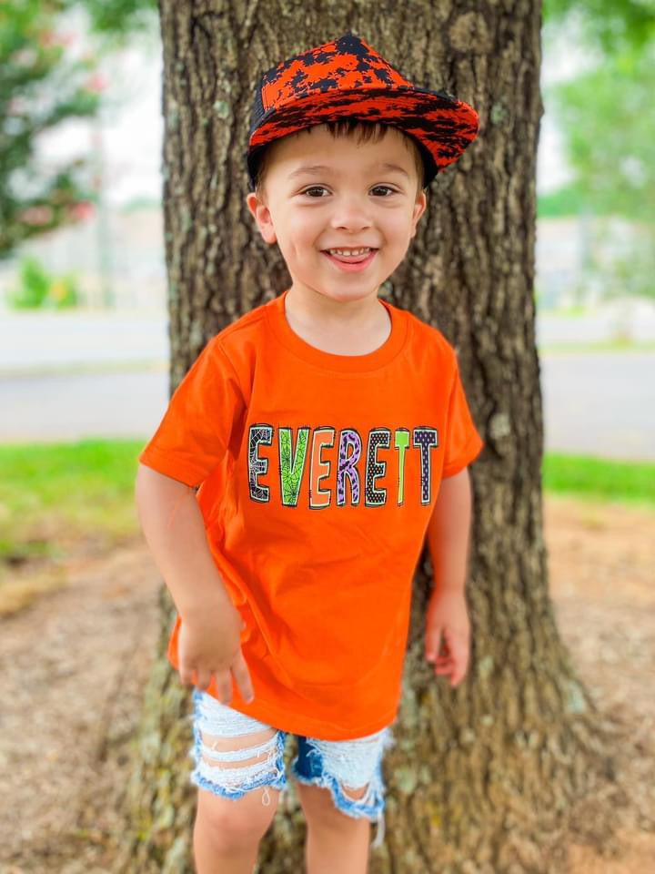 Halloween Customized Name Tee: DLTPO