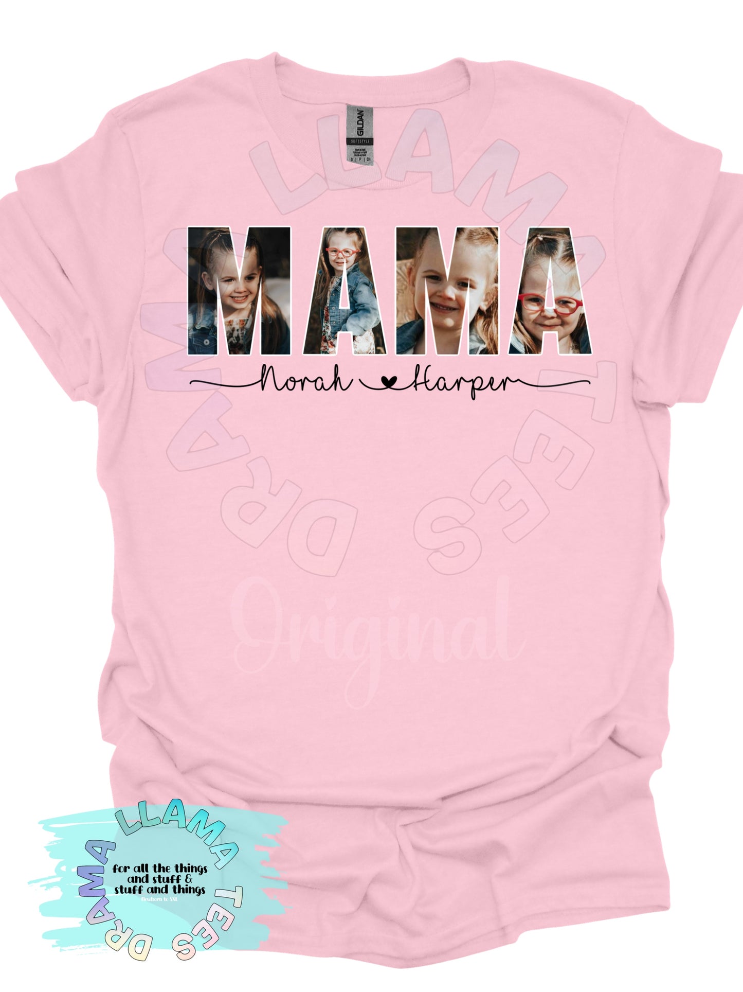 Photo Title Tees- ANY TITLE (Grandma, Mama, Dad, Grandpa, Mommy, Nana...etc): DLTPO