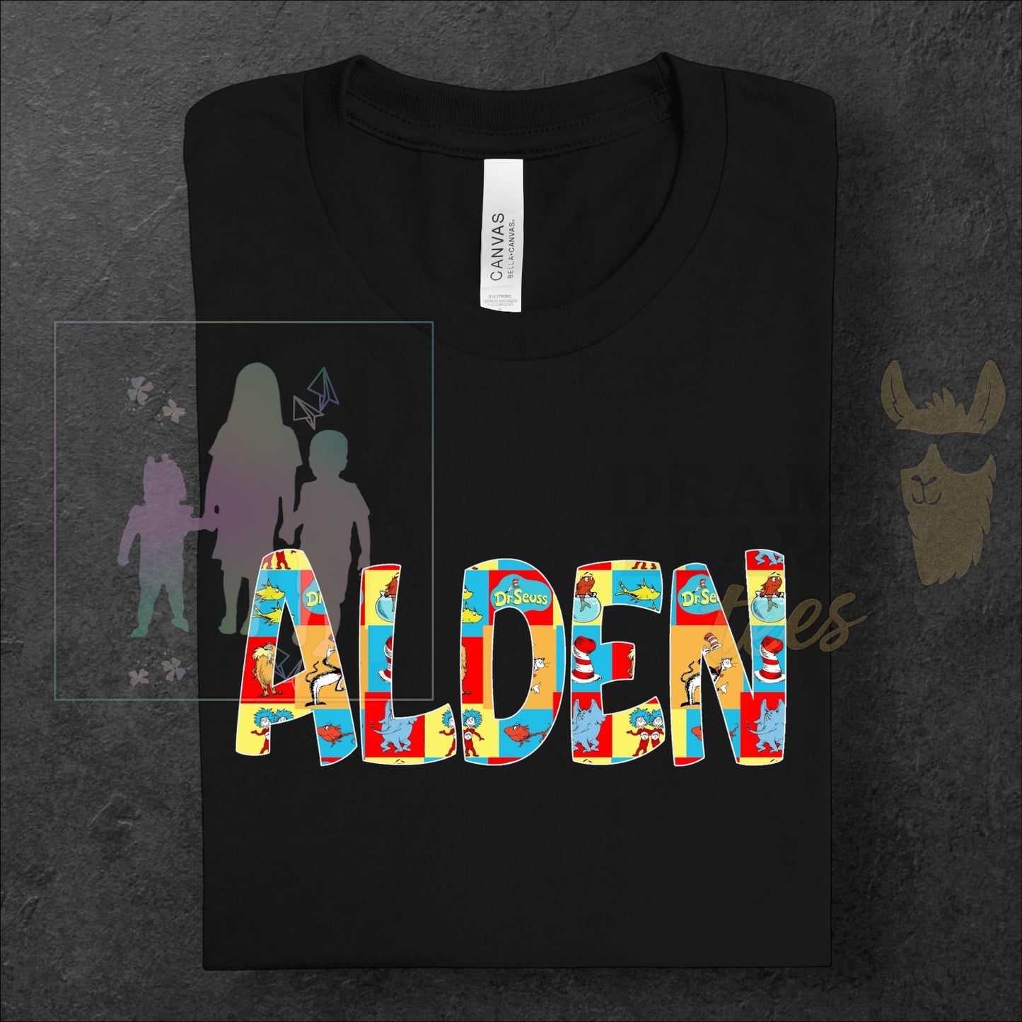 Rhyming Dr Name Short Sleeve Tee and Matching Pocket Joggers ~ Reading Release: TDB Exclusives and Drama Llama Tees (Copy)