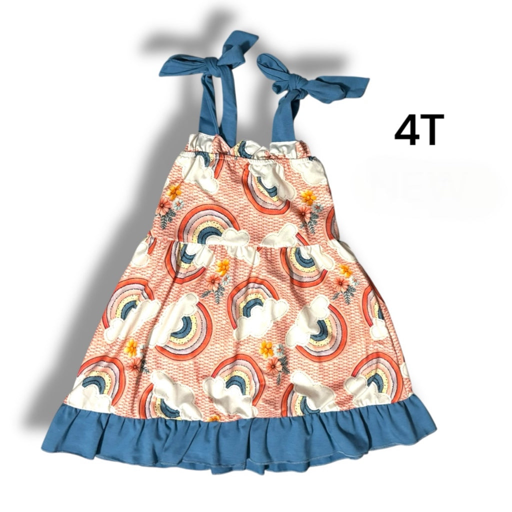4T Boho Rainbows Dress *CLOSEOUT SALE*