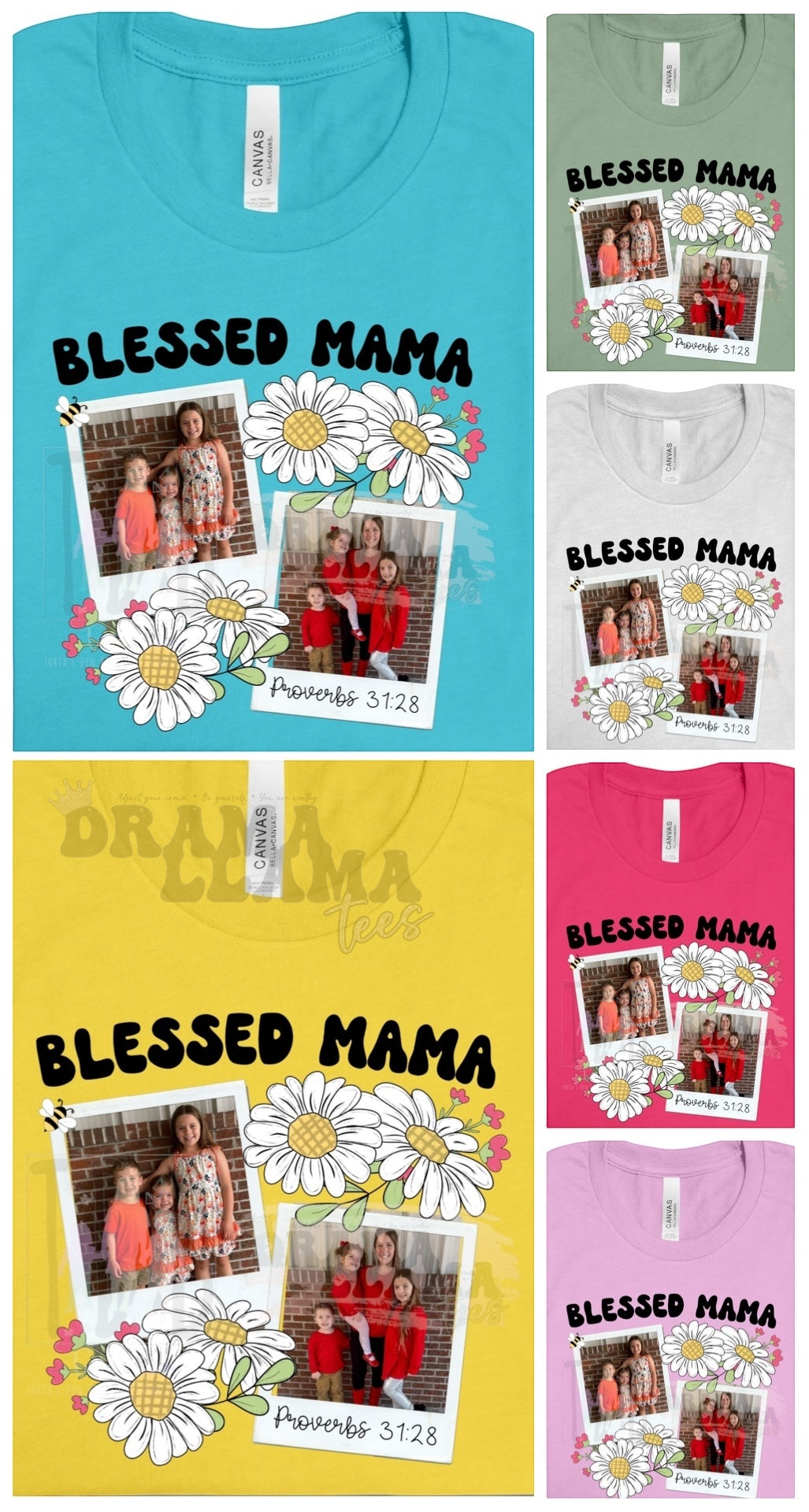 Blessed *Insert Title* PHOTO Tee *Pre-Order: 2-4 week TAT* DLTPO