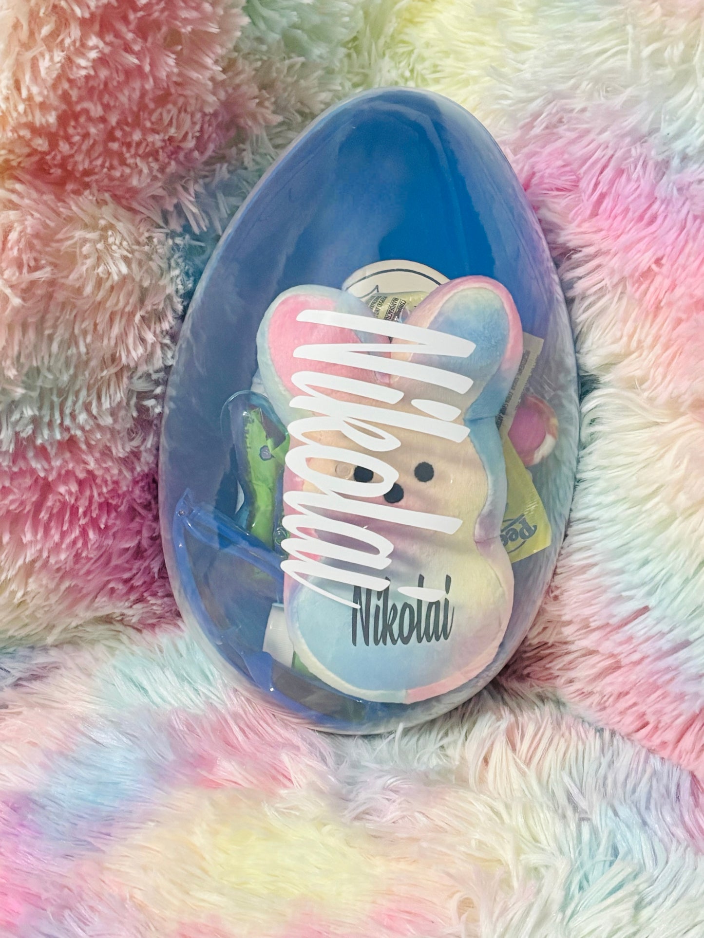 Personalized Easter Eggs + Personalized Peep (Pre-Filled!) | Girls Easter Eggs Toys Treats Candy Activities & More!