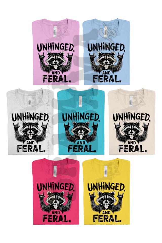 Unhinged & Feral 2: *Multiple Color Options* DLTPO