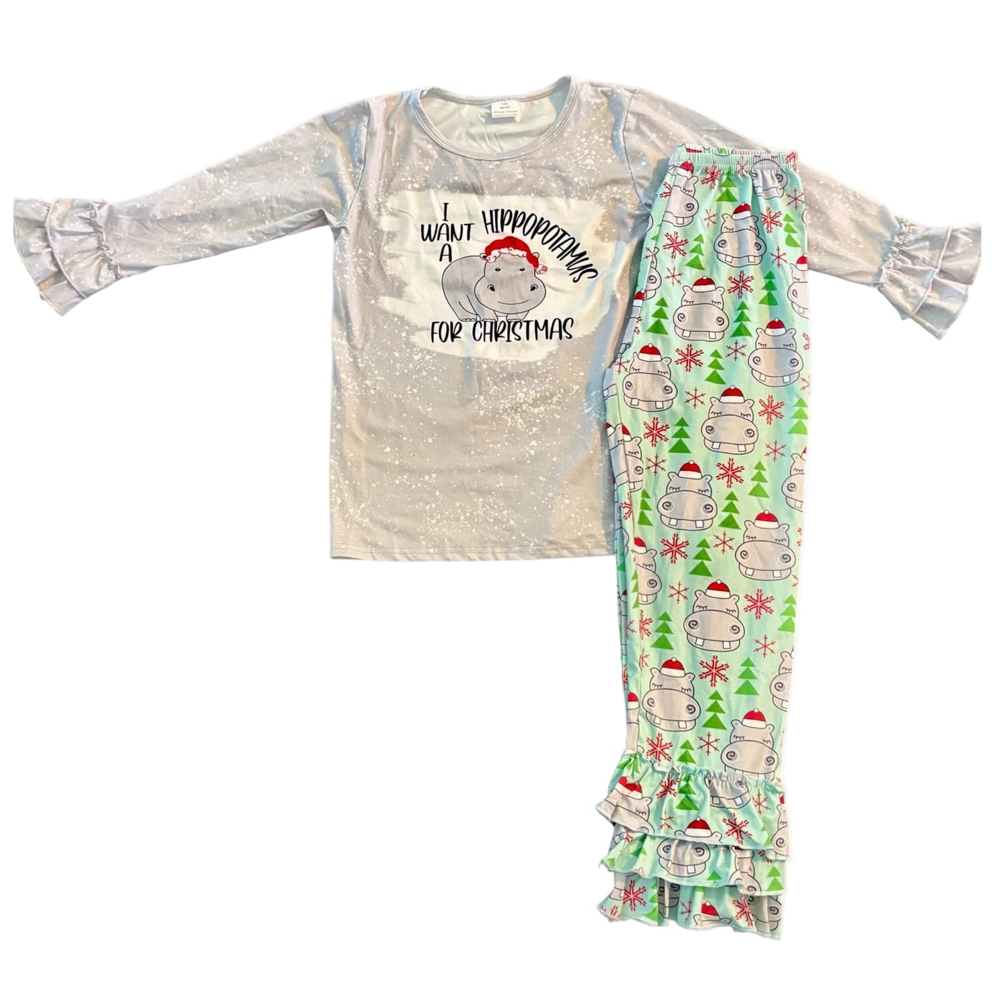 8-9 Hippo for Christmas *CLOSEOUT SALE*