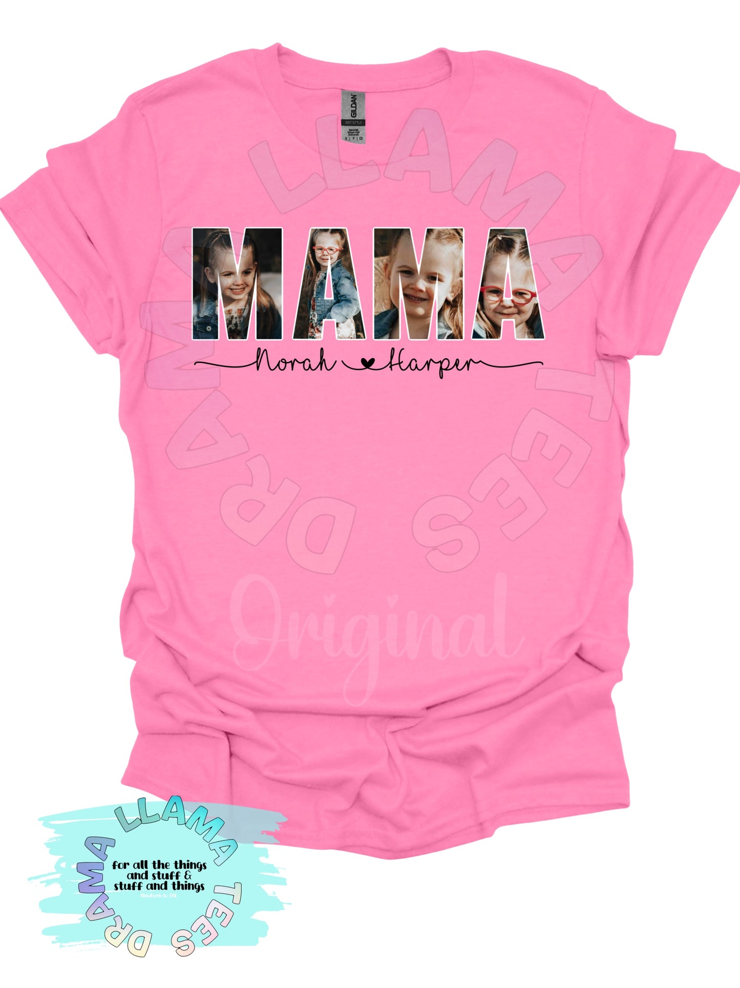Photo Title Tees- ANY TITLE (Grandma, Mama, Dad, Grandpa, Mommy, Nana...etc): DLTPO