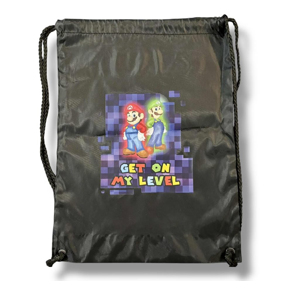 Get On My Level Cinch Sack (ONLY ONE) *CLOSEOUT SALE*