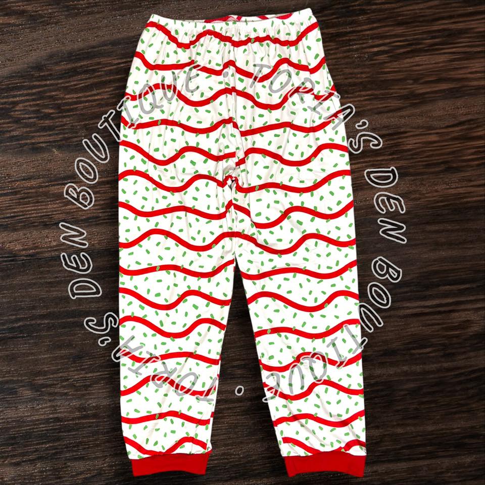 Adult XL (2XL), 3XL Tree Cakes Lounge Pants- Ready to Ship!