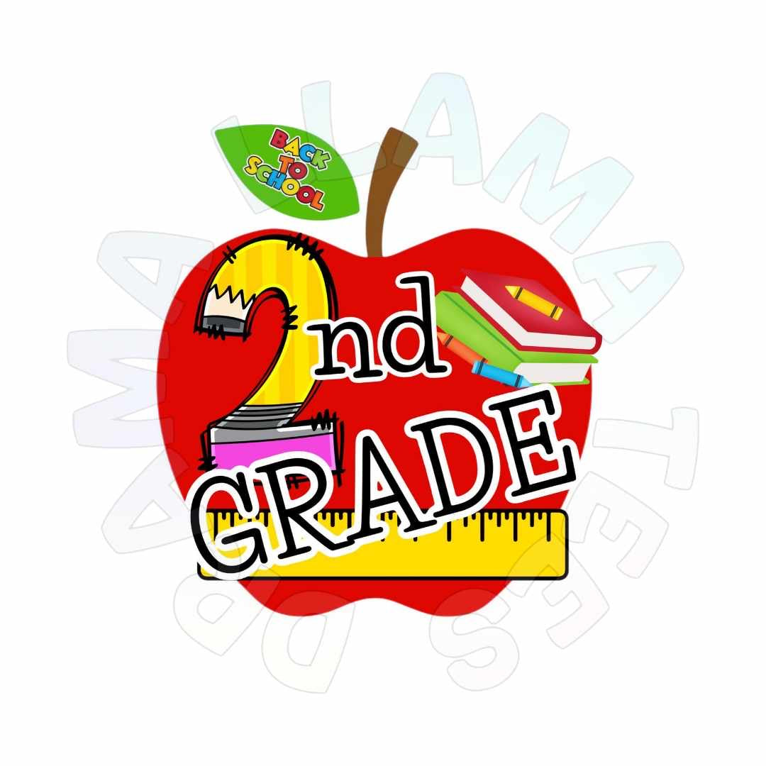 ✨Drama Llama Original✨
*Any Grade* Back to School Tees | Apple Grades with Print *multiple color options*