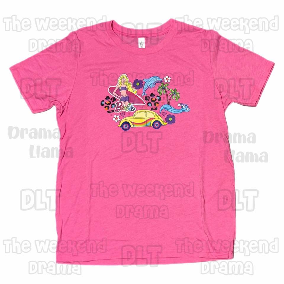 Summer Doll Graphic Drama Llama Tee: Ready to Ship