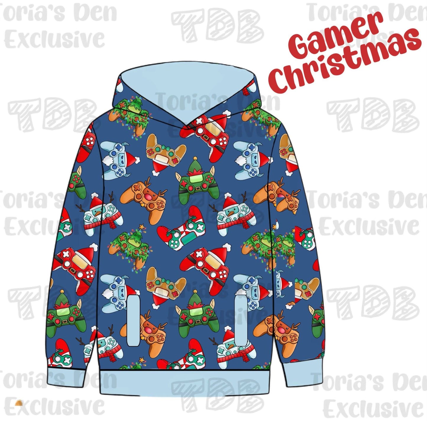 Gamer Christmas Hoodie: TDB Exclusive Pre-Order