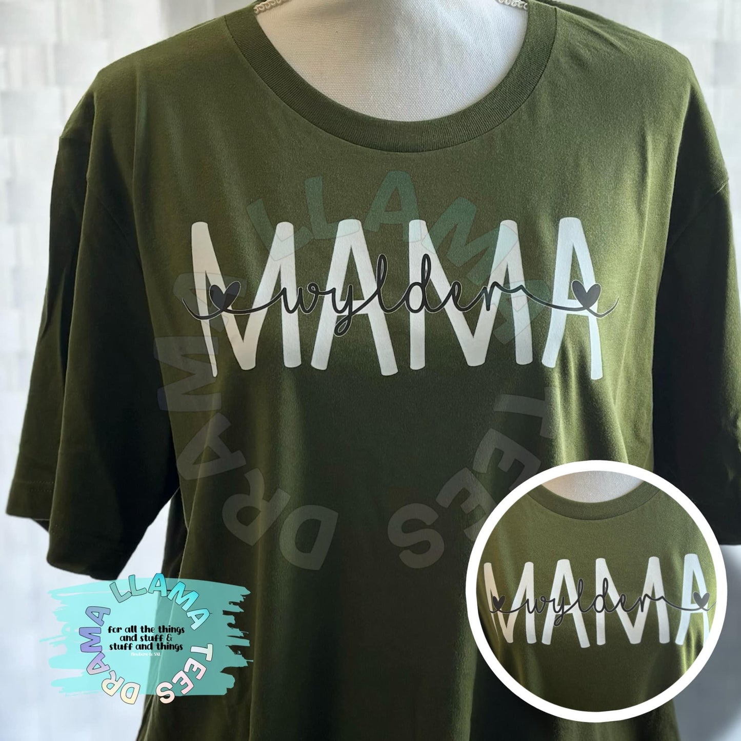 Title Tees- ANY TITLE (Grandma, Mama, Mommy, Nana...etc) DLTPO