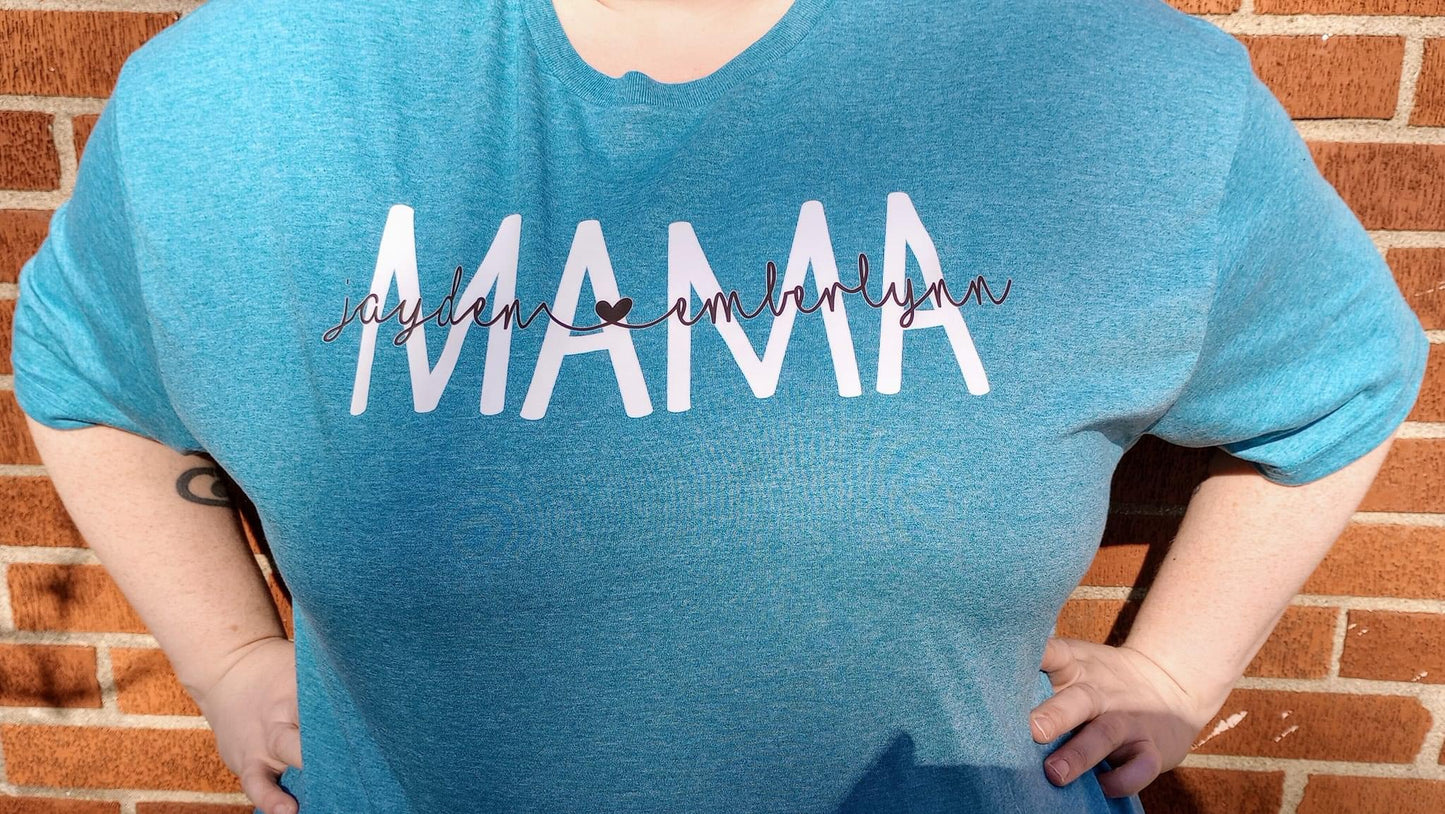 Title Tees- ANY TITLE (Grandma, Mama, Mommy, Nana...etc) DLTPO