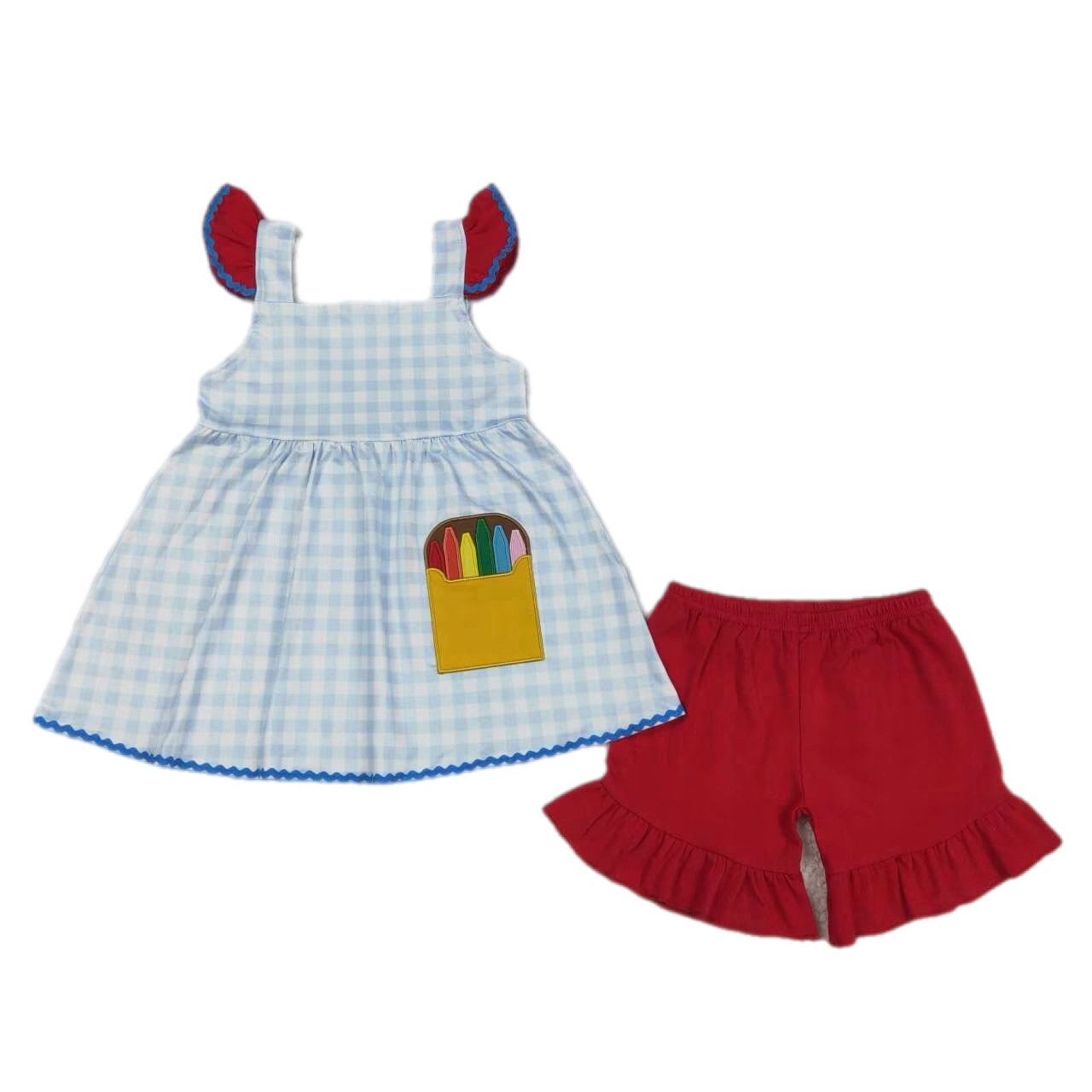 School Sets w/ Embroidery Designs