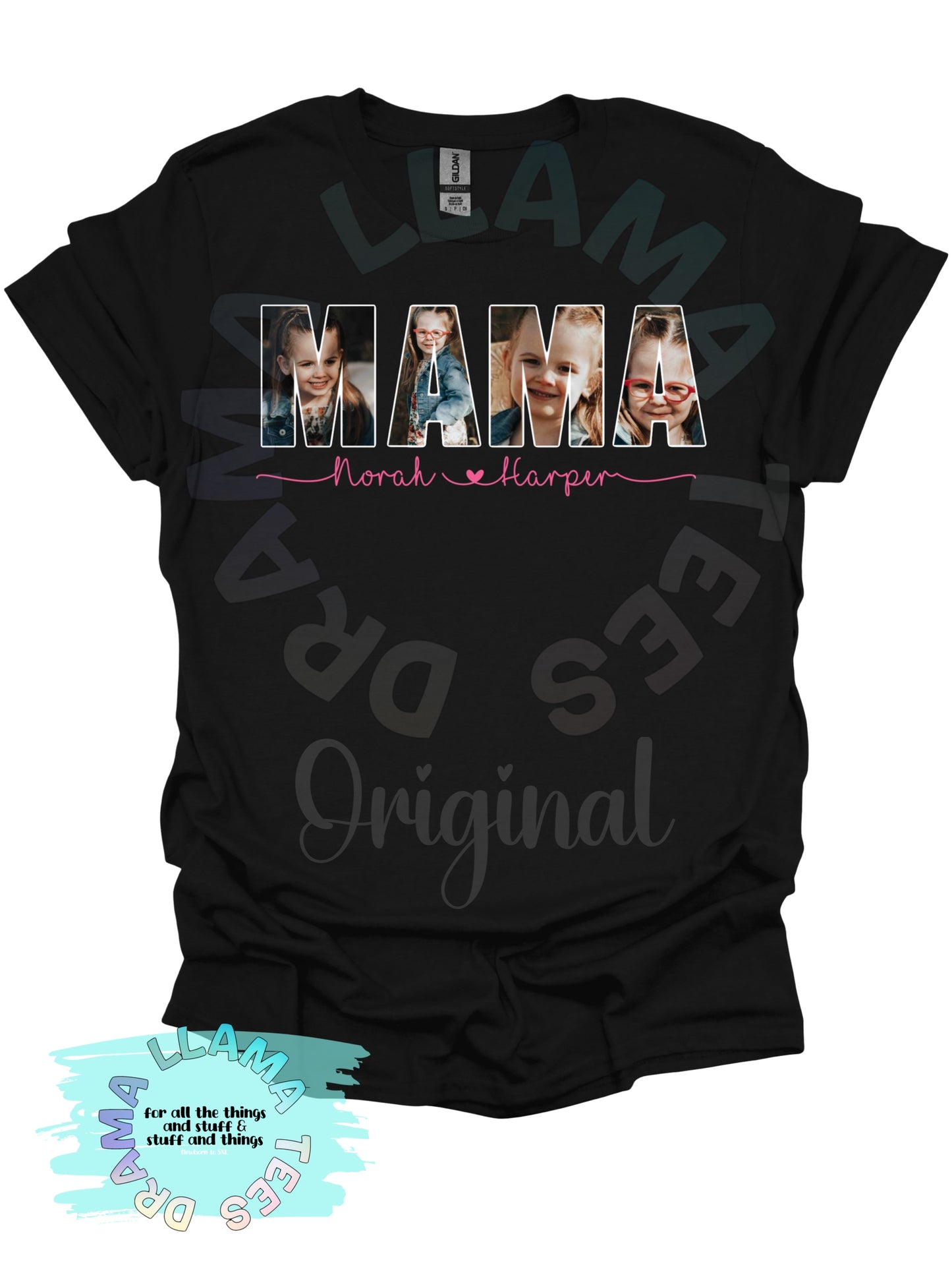 Photo Title Tees- ANY TITLE (Grandma, Mama, Dad, Grandpa, Mommy, Nana...etc): DLTPO