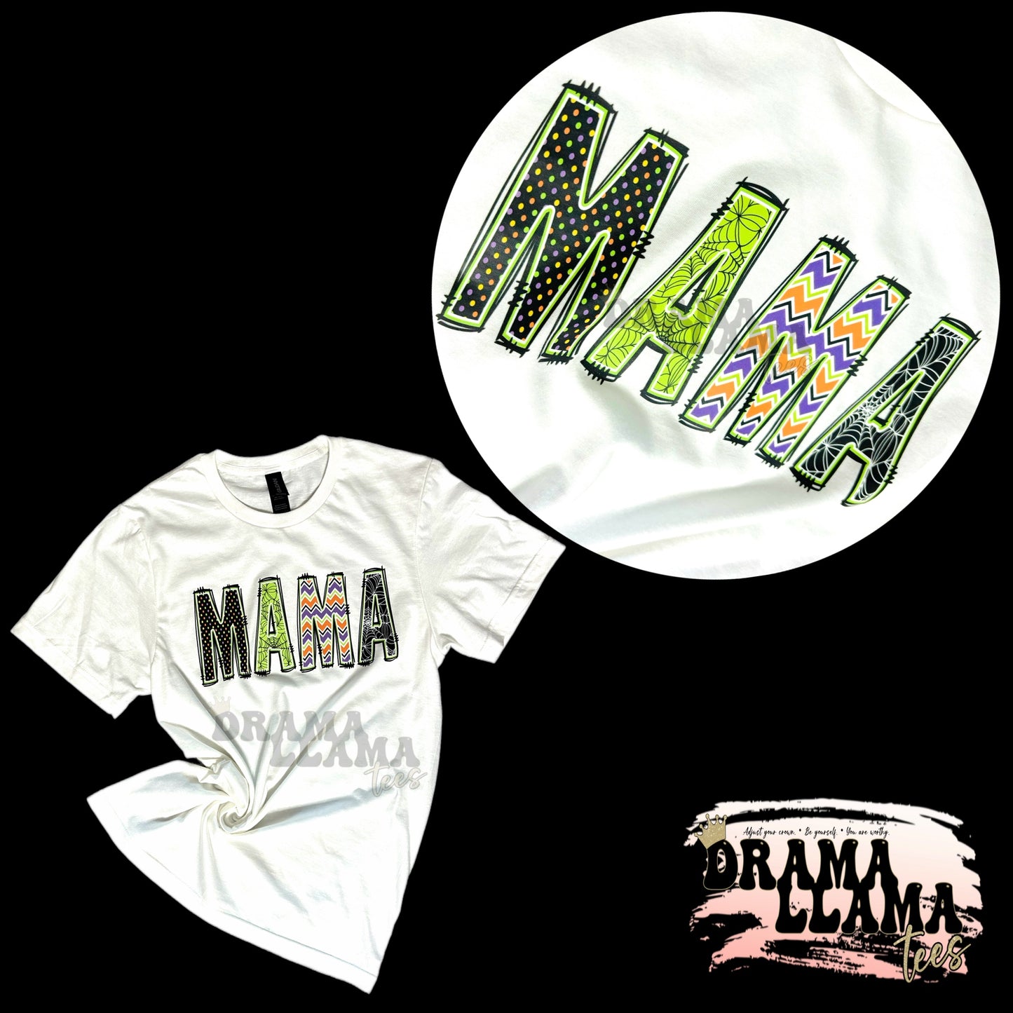 Halloween Customized MAMA Tee: DLTPO