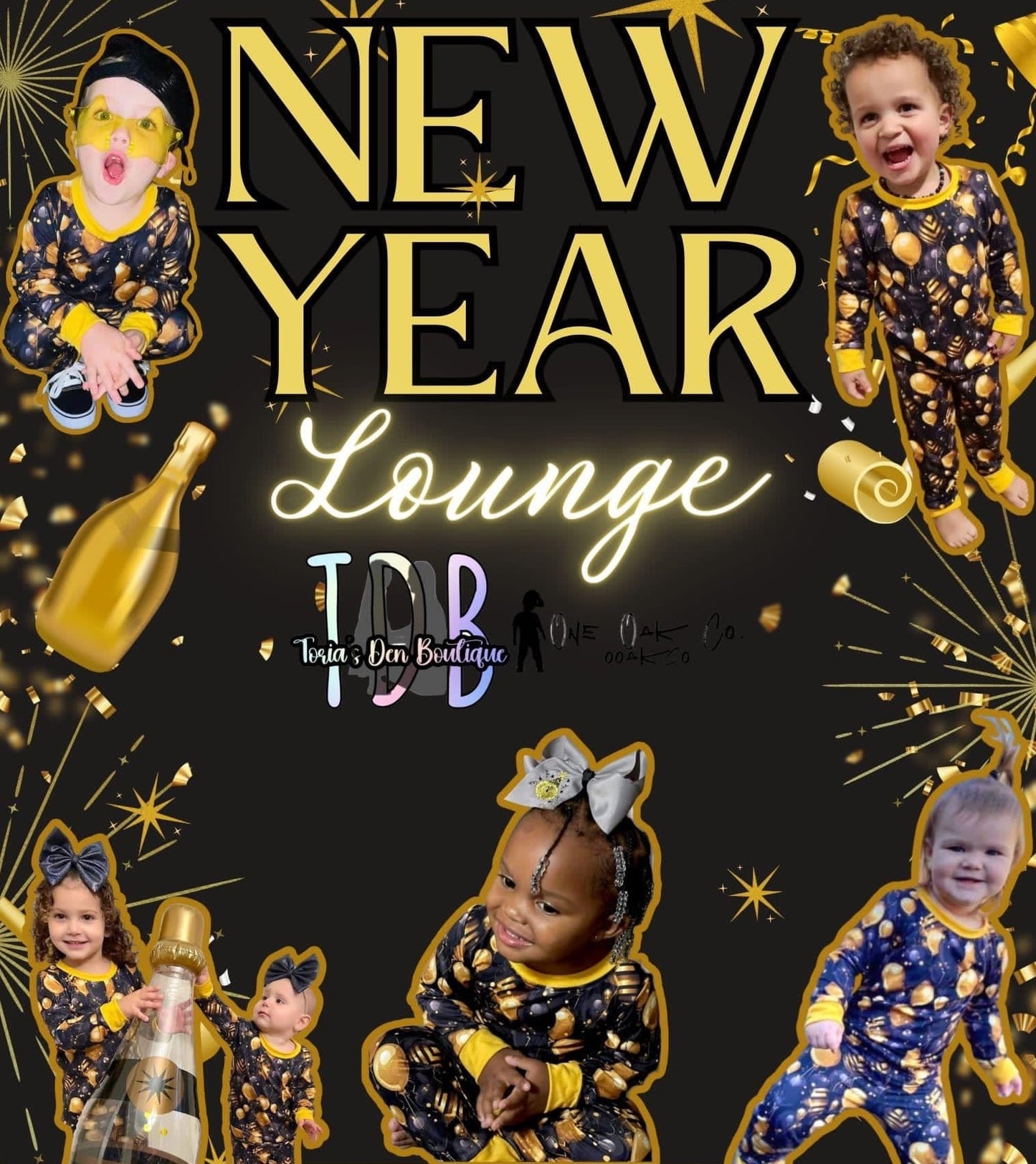 0-3 to 16-18Y Ringing in the New Year Exclusive Lounge *Ready to Ship*