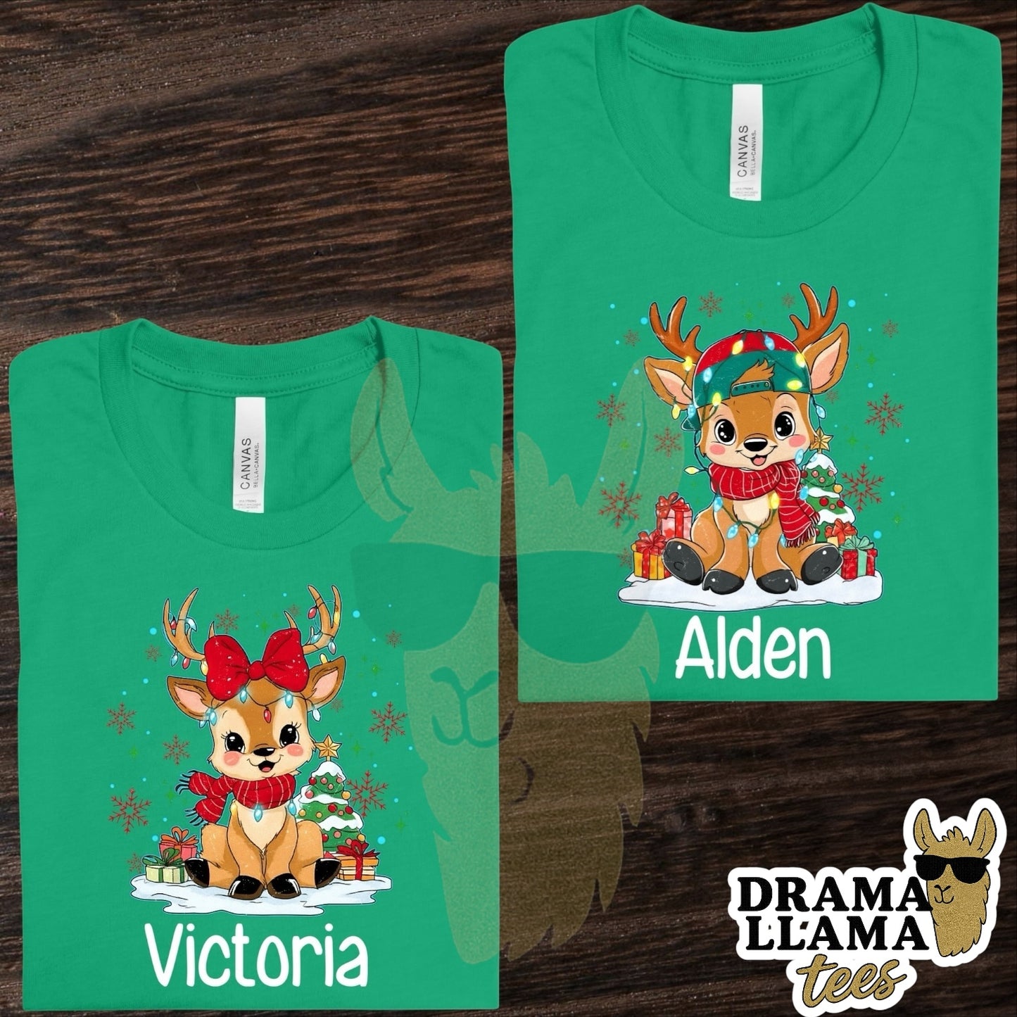 Reindeer Personalized Tee: DLTPO