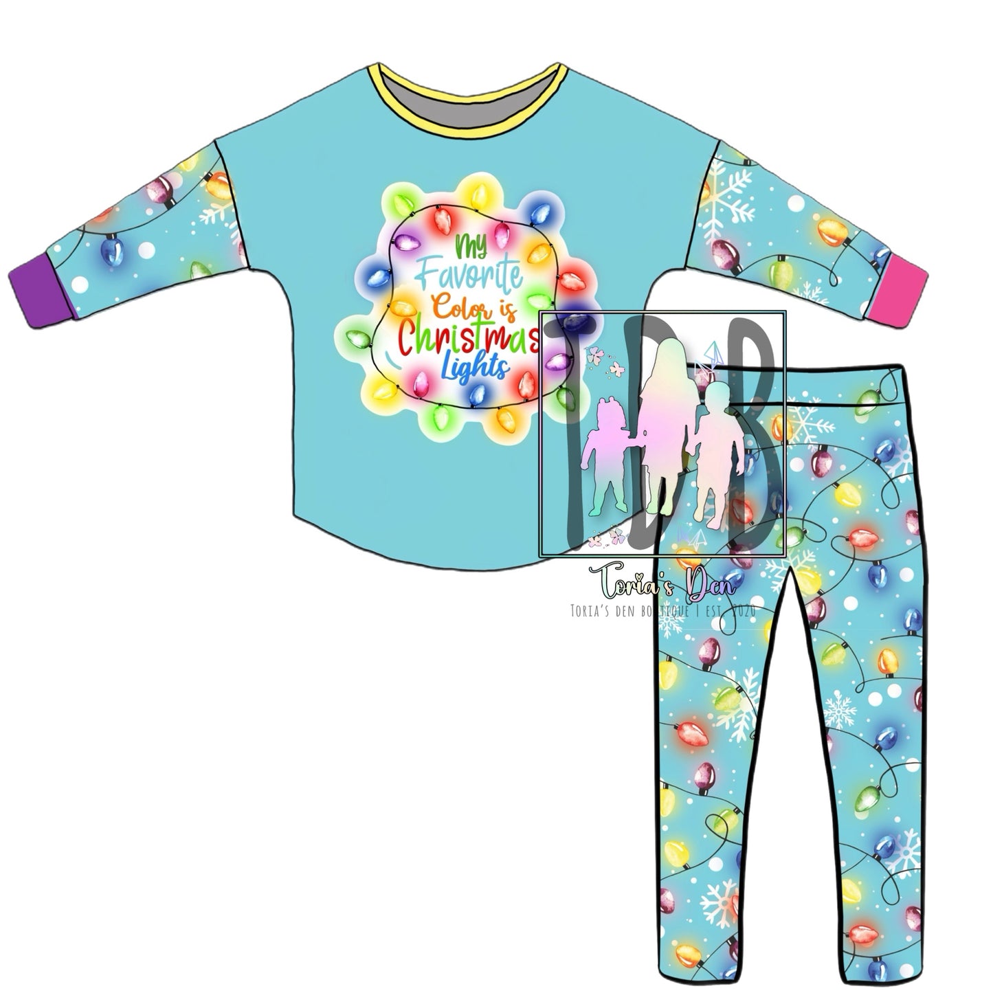**SOLD OUT** Christmas Lights are my Fav Color: TDB Exclusive Pre-Order (LIMITED!)