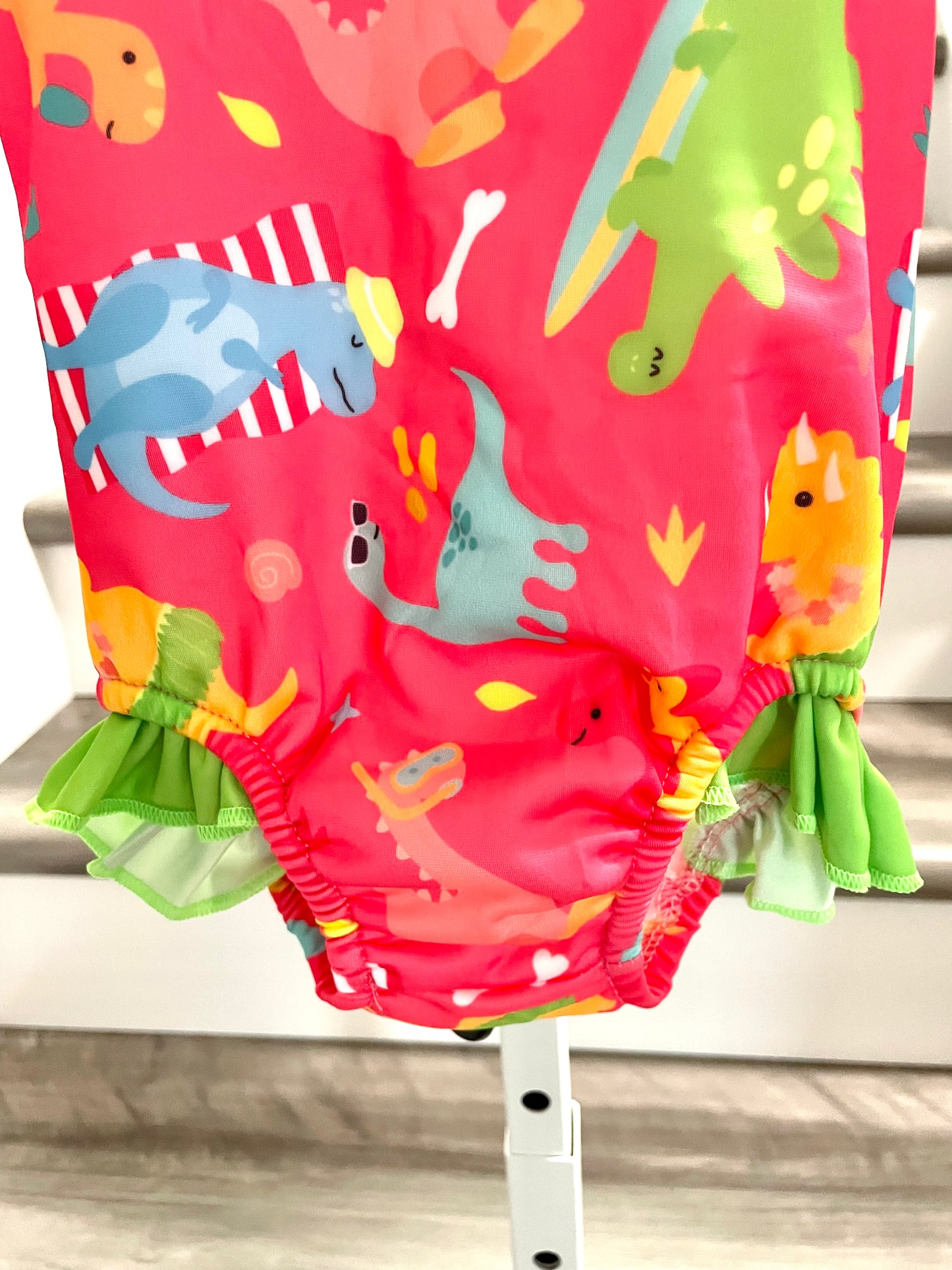 18-24 months Girls Neon Dino Swim *CLOSEOUT SALE*