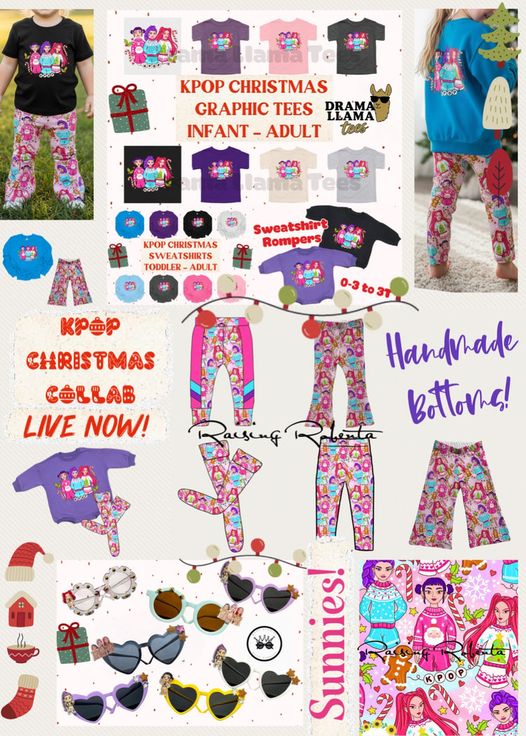 Pop Collab: Drama Llama Tees + Raising Robenta + Maze Sunnies