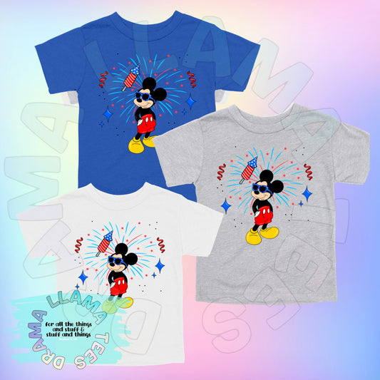 Fourth of July Character Tees (Adult Sizes)