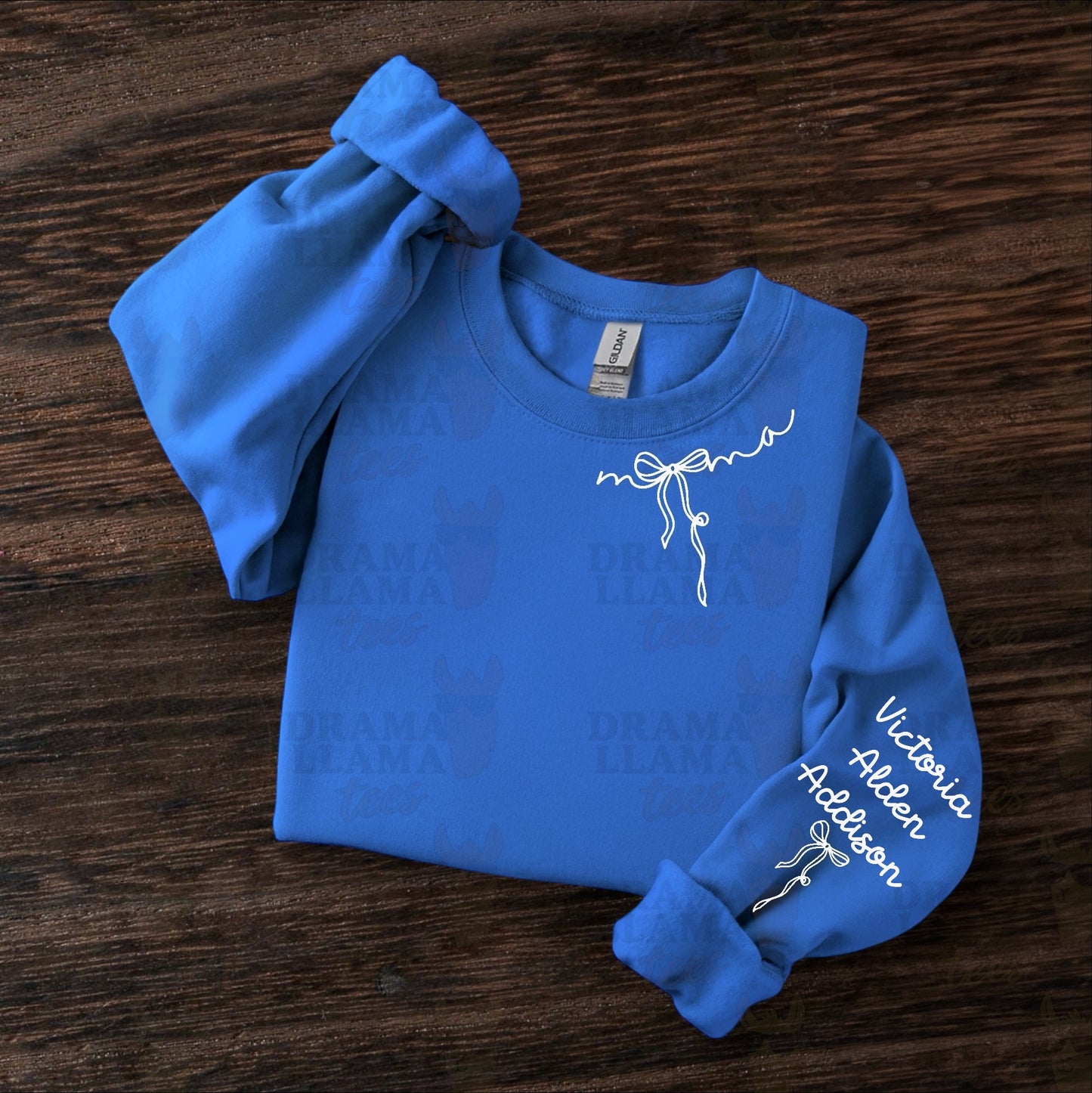 Any Title with Kid(s) Names Coquette Sweatshirts