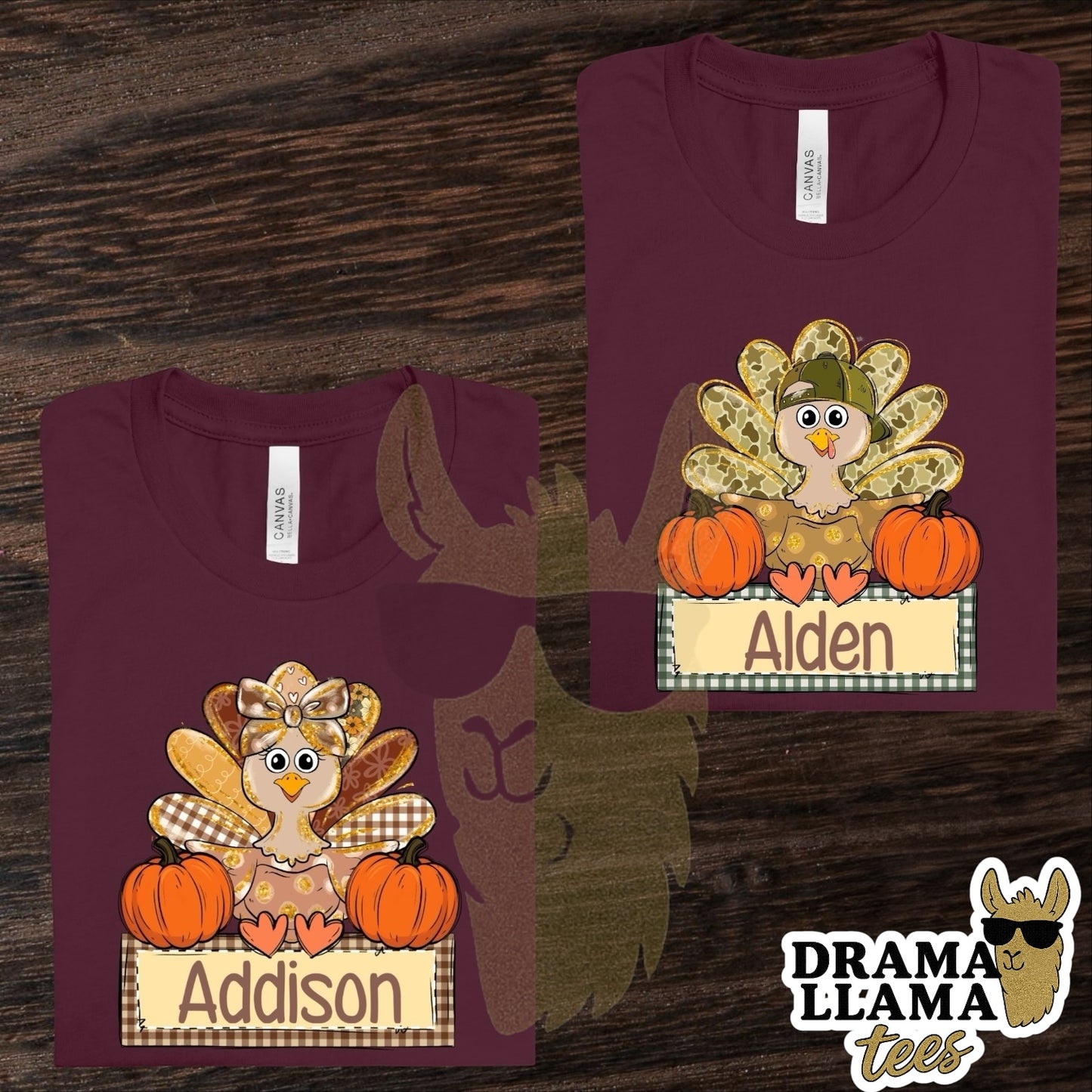 Turkey Personalized Tee: DLTPO