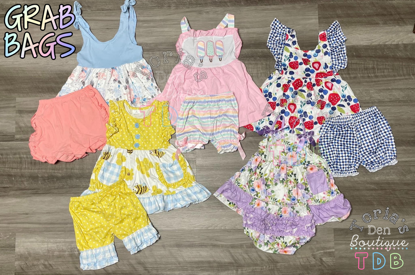 Grab Bags! (You pick season or mix and match!) 3-4 week TAT! (Free Shipping!)