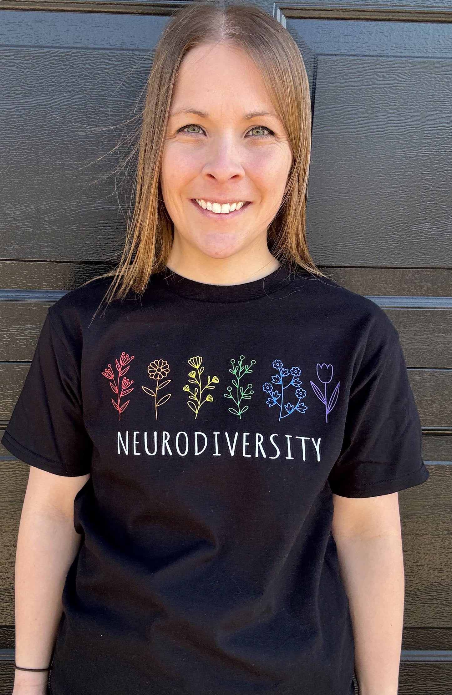 Neurodiversity Flowers Tees: DLTPO