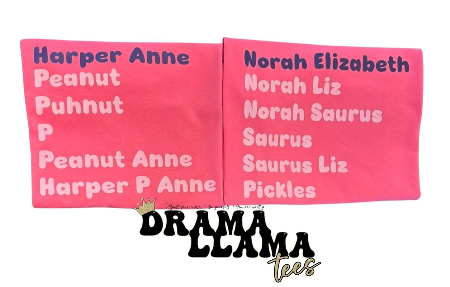 Nickname Tees DEALS DAY DEAL! Pre-Order Round 2! (Put name/nicknames/colors in notes!)