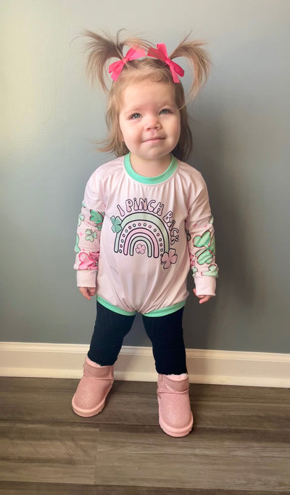 3T  I Pinch Back Bubble Romper: A TDB Exclusive  *CLOSEOUT SALE*