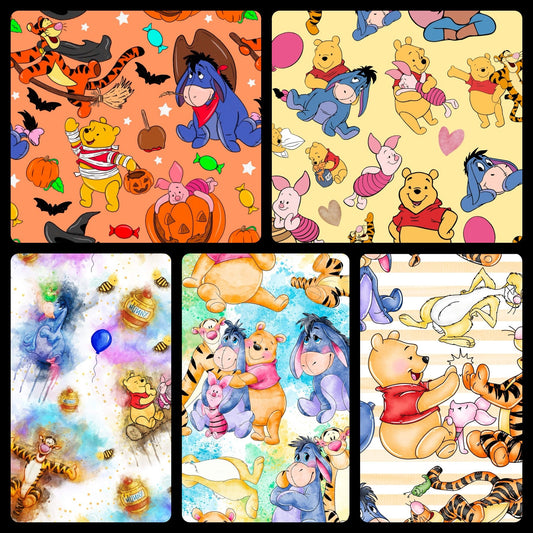 Customized Beach|Bath Towels (No Hood)- Hunny Bear 3