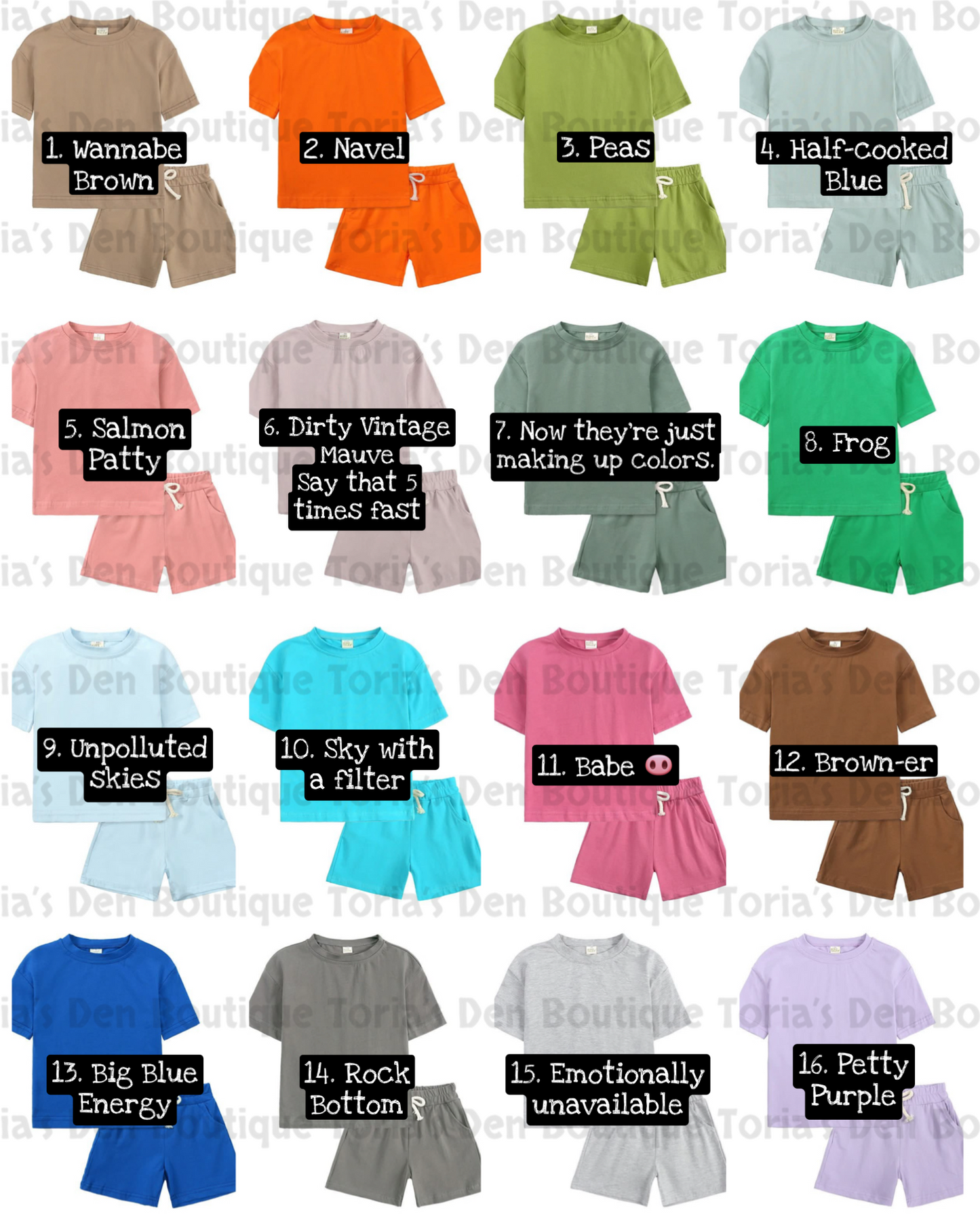 Customized Summer Sets Pre-Order 2026!