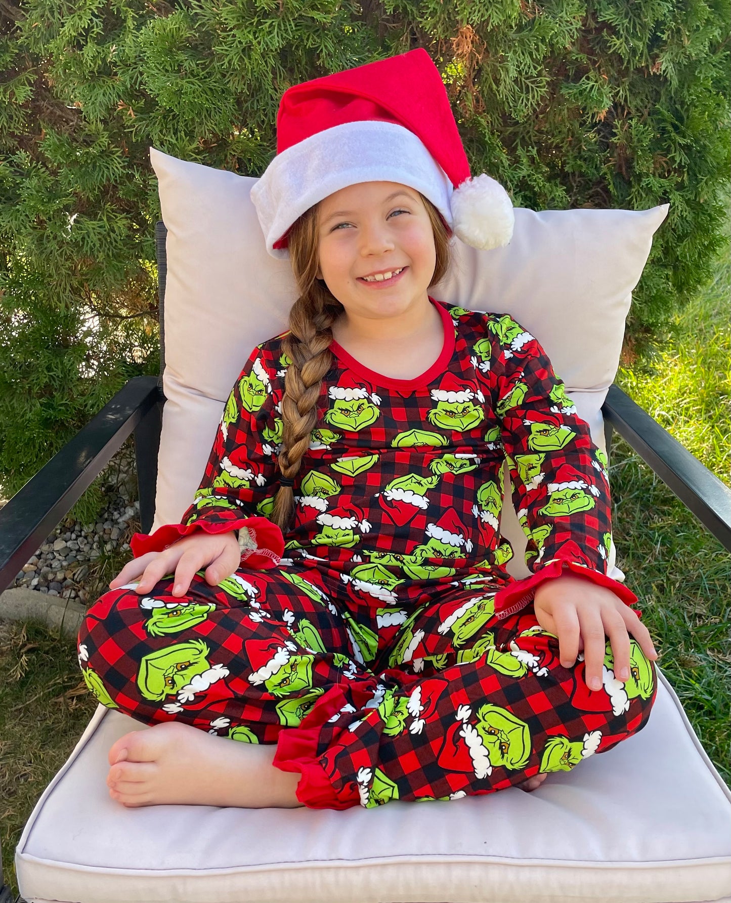 ᴡᴇᴇᴋʟʏ ᴘʀᴇ ᴏʀᴅᴇʀ Bamboo Mean Green Ruffle Pajamas