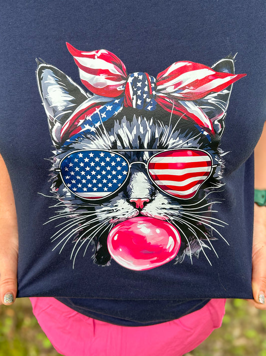 A-MEOW-ica! | RWB Tee Release 2026 | Free Shipping | Put Shirt Size in Note Box