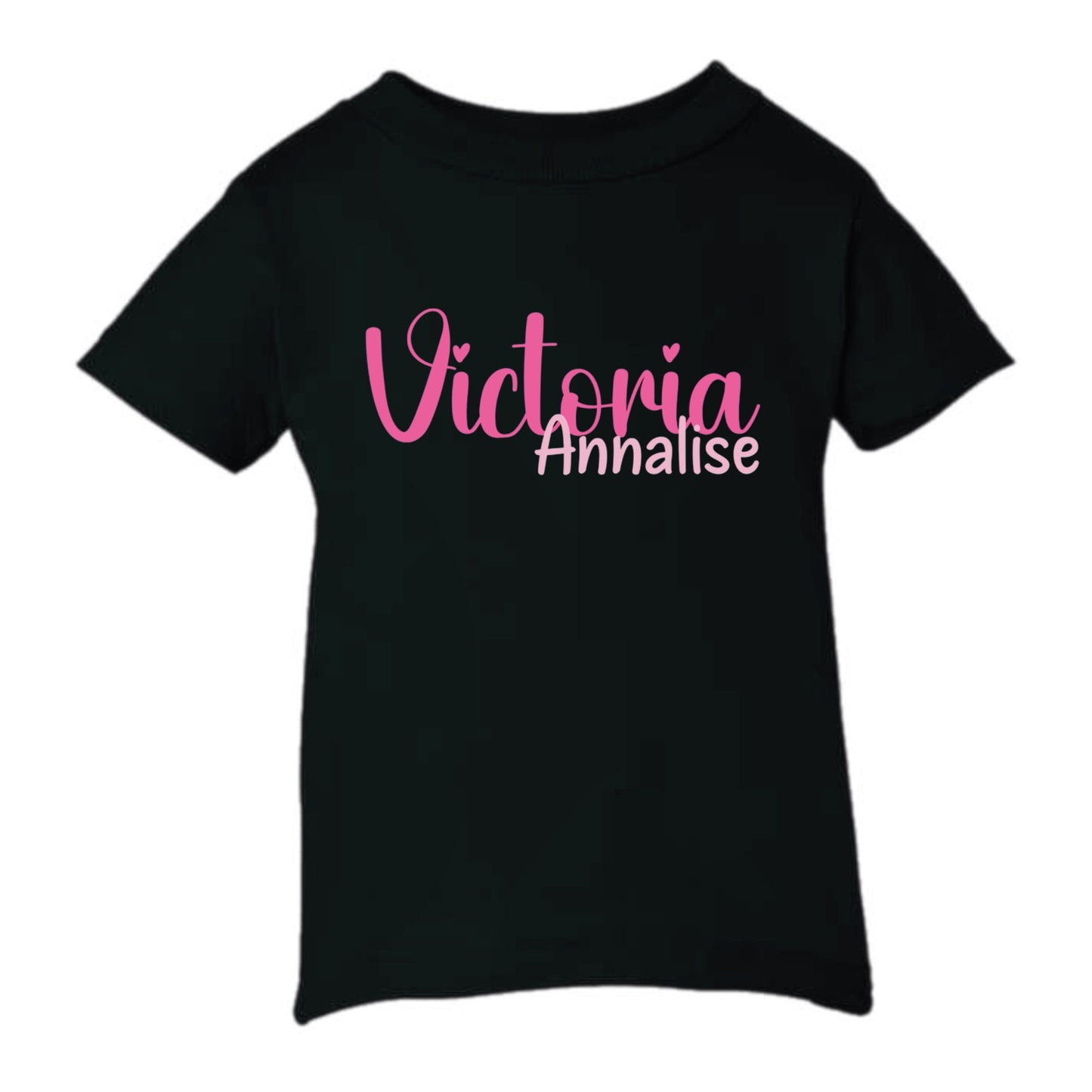 Infant First Middle Tees Customized T Shirts | You Pick Colors! |