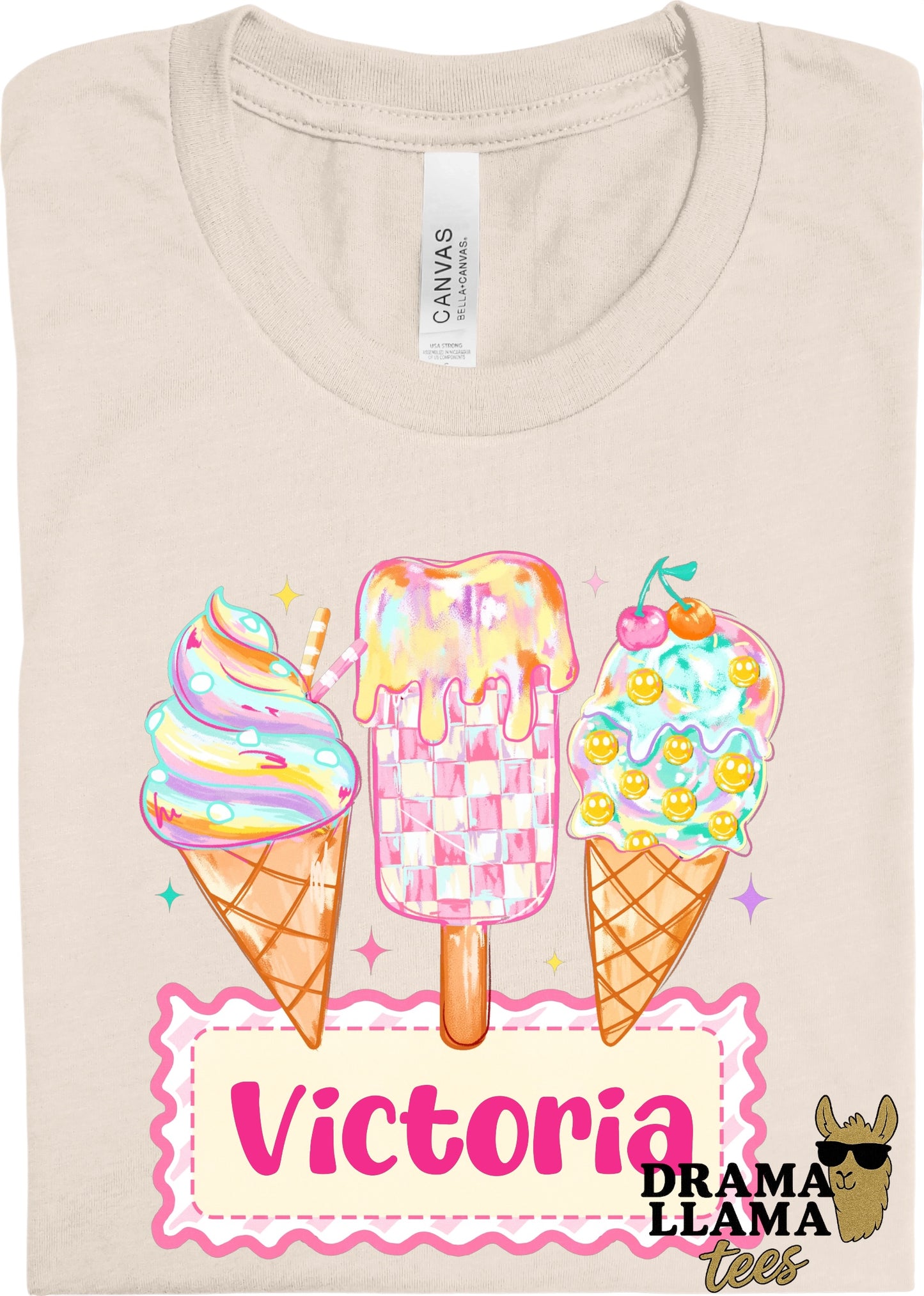 Drama Deal Day 4: Ice Creams Personalized Tees | 6 PM - 11:59 PM EST ONLY!