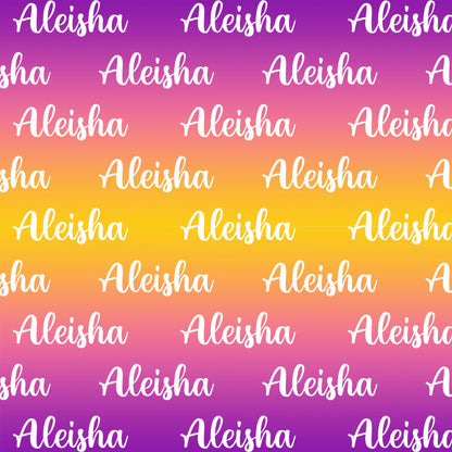 Ombre 3 Personalized Items ~ Sheets, Pillowcases, Blankets, Towels ~