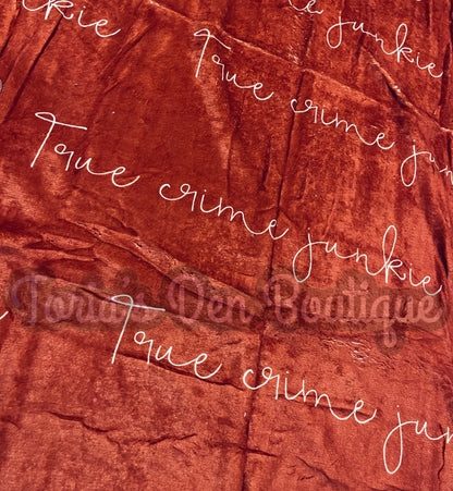 Name Blankets: Carmine