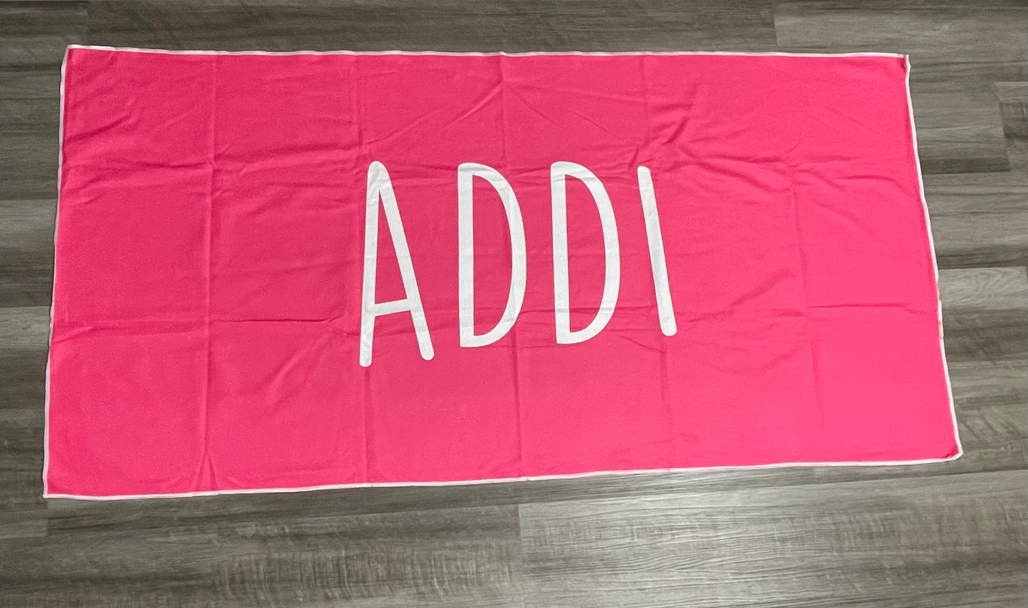 Customized Beach|Bath Towels (No Hood)- Boys Boys Boys