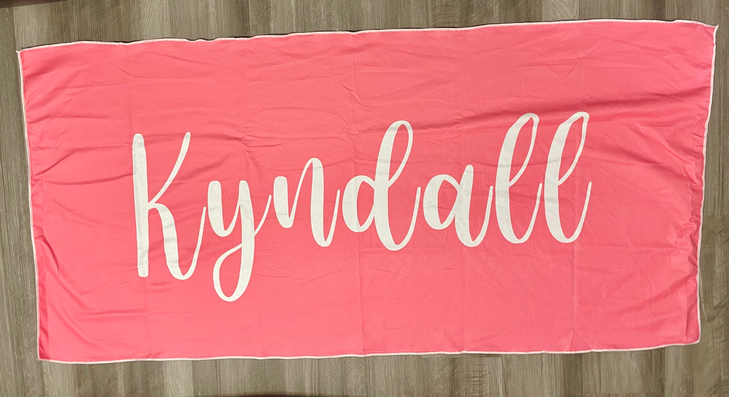 Customized Beach|Bath Towels (No Hood)- Religious