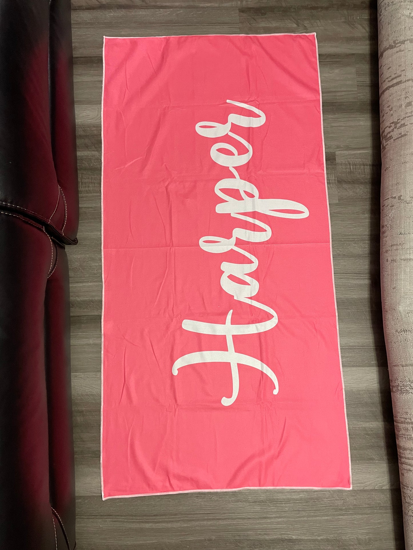 Customized Beach|Bath Towels (No Hood)- Mean Green 3