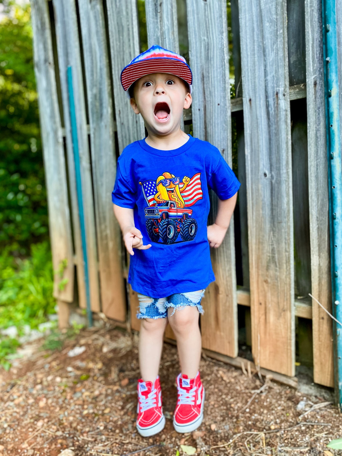 Hot Dog Monster Truck Freedom *Kids and Adults*