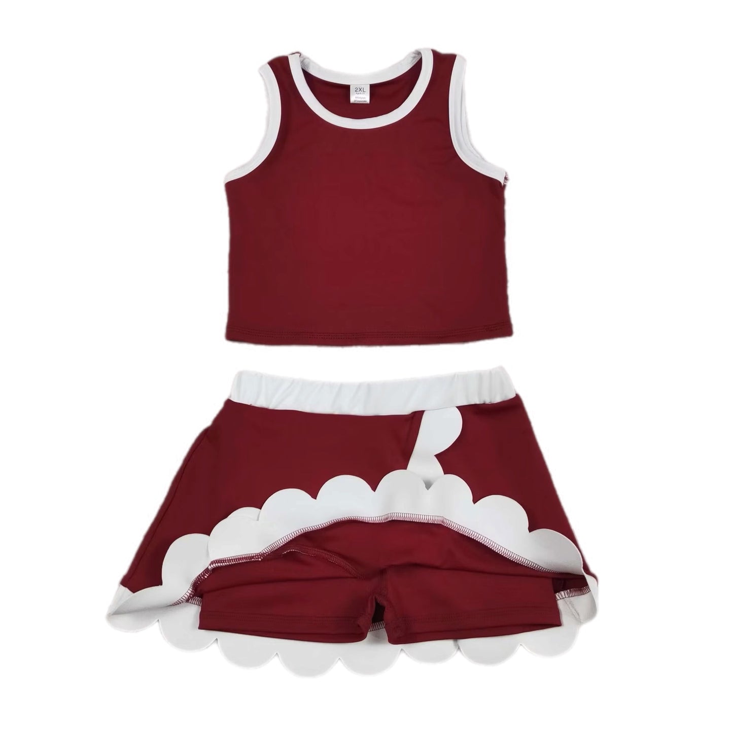 2 Piece Tank and Skort Sets | With or Without Personalization