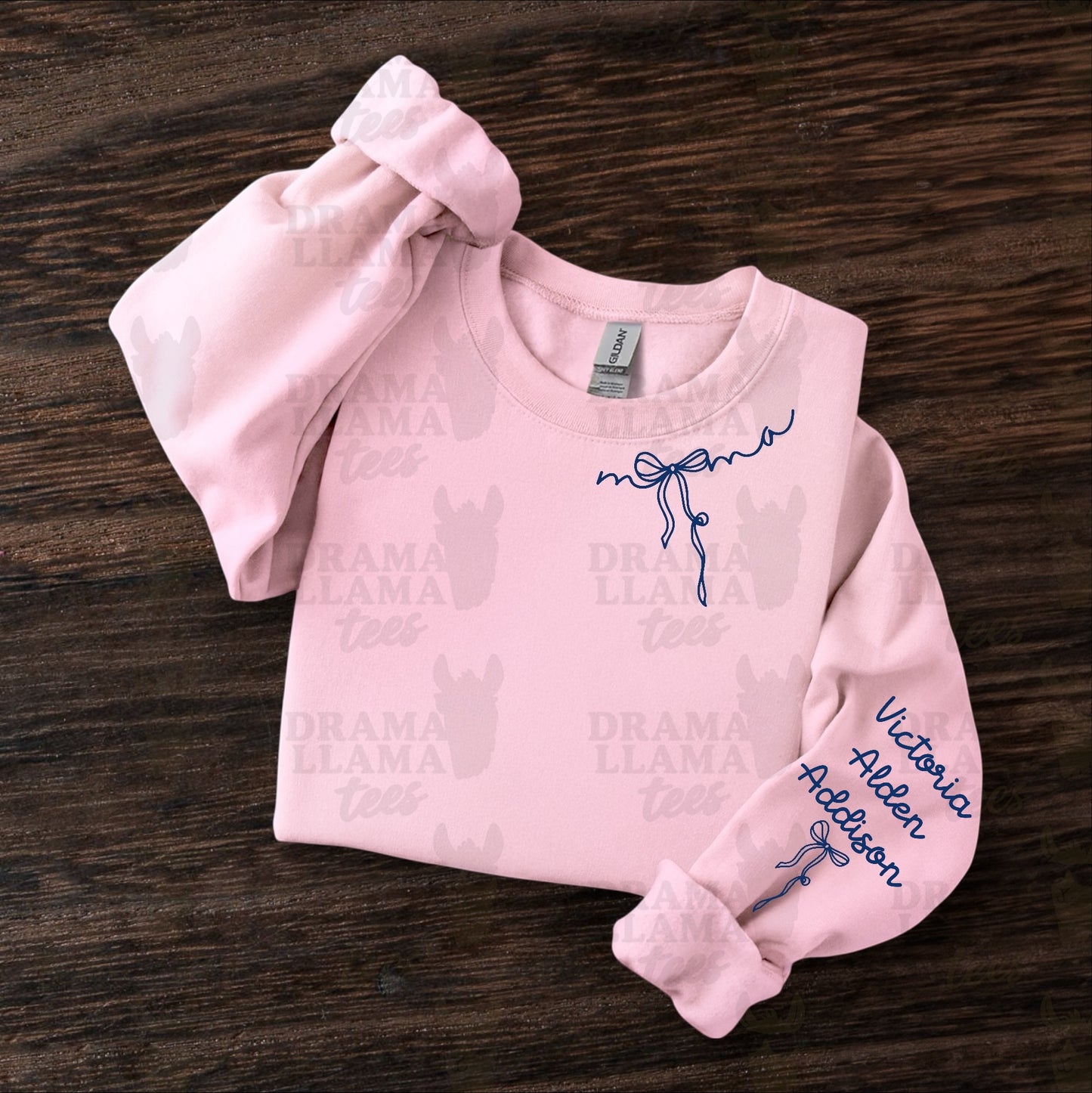 Any Title with Kid(s) Names Coquette Sweatshirts