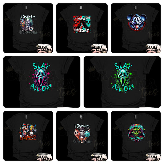 Halloween Tees: *many design options!* DLTPO