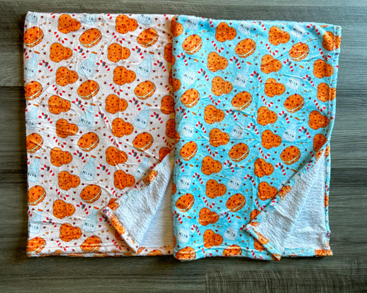 Pink Cookies and Milk 2024- Personalized Items ~ Sheets, Pillowcases, Blankets, Towels ~