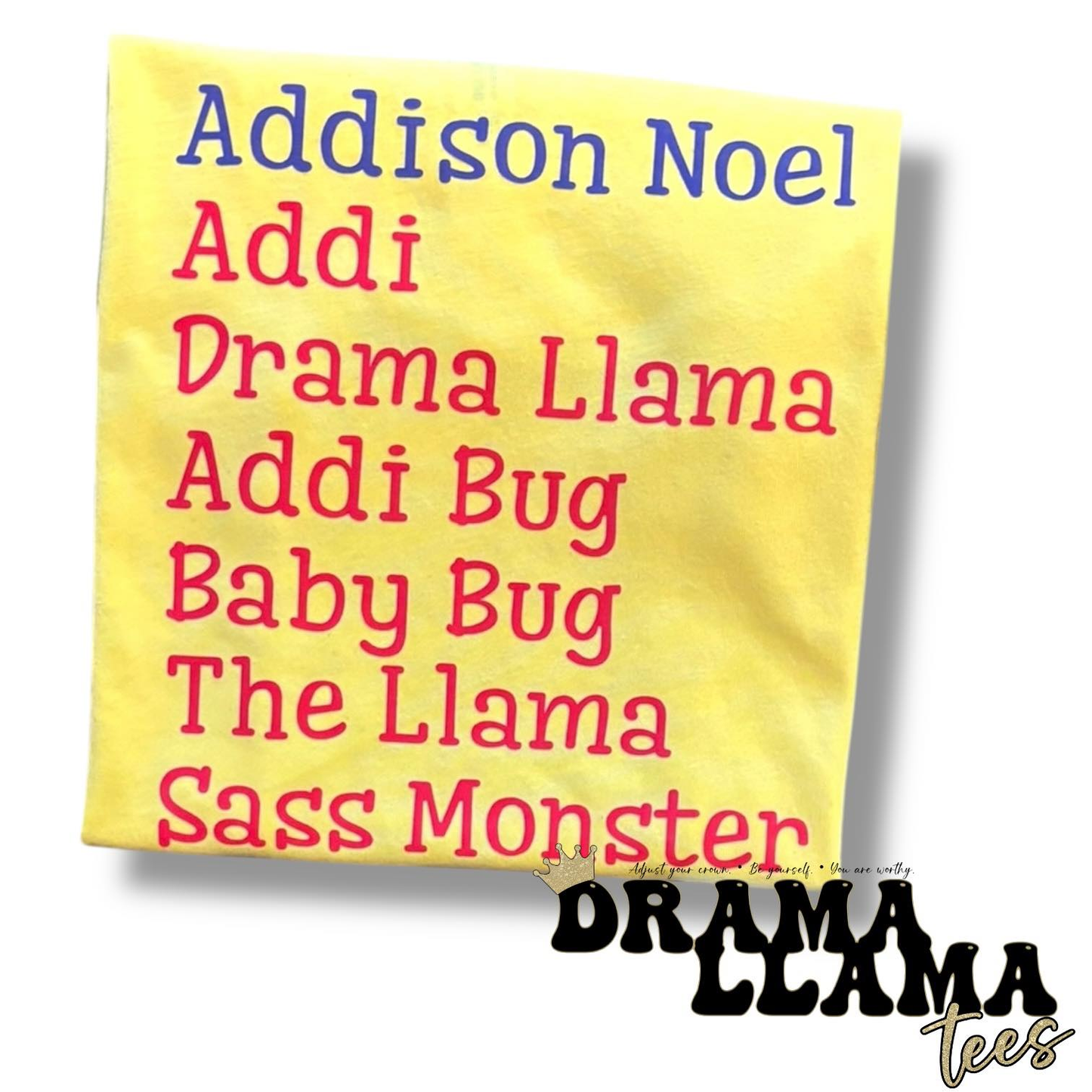 Nickname Tees DEALS DAY DEAL! Pre-Order Round 2! (Put name/nicknames/colors in notes!)