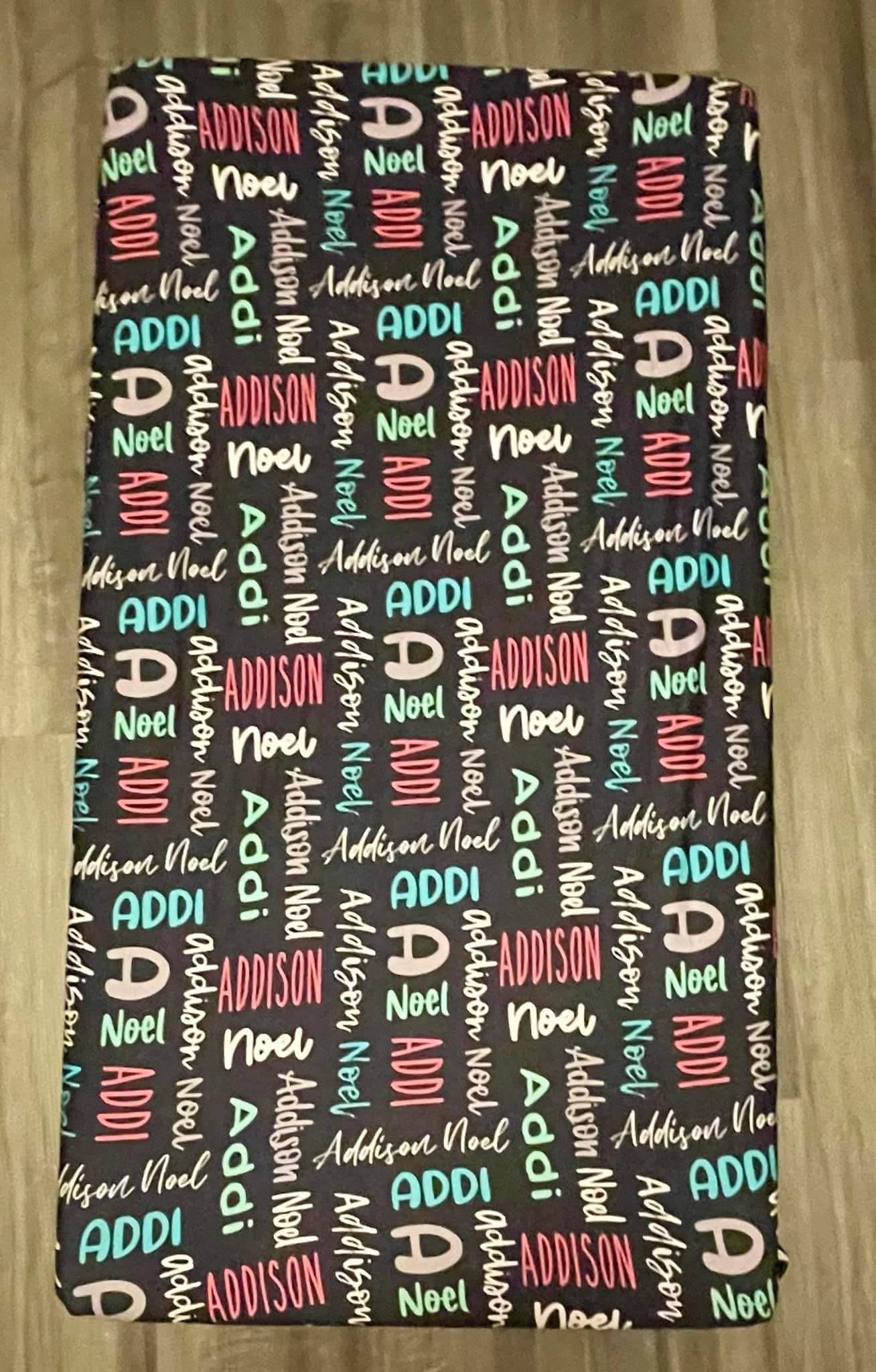 Customized Fitted Sheets- Boys Boys Boys